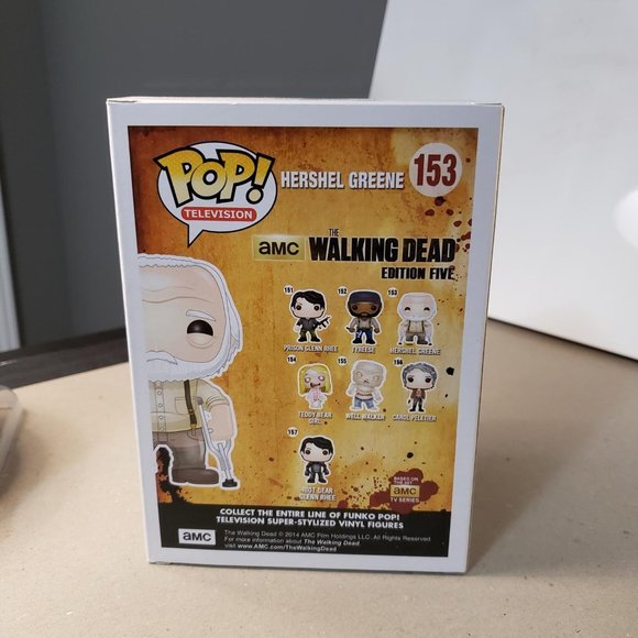 Hershel Greene (#153) The Walking Dead - Funko Pop (Vaulted) - Picture 3 of 6
